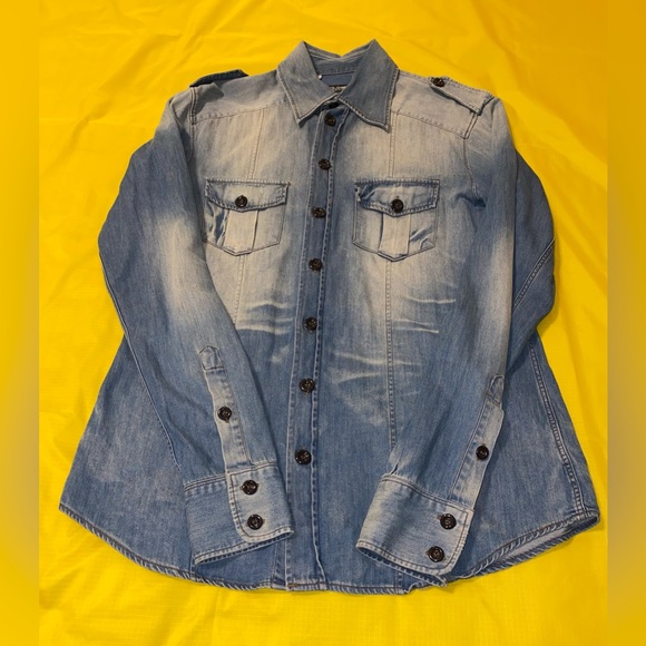 Dolce & Gabbana Other - DOLCE & GABBANA® ultra sexy western denim shirt (17)